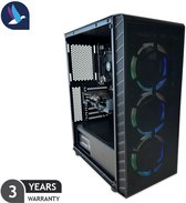 AZZA Prime ARGB Gaming PC | AMD Ryzen 7 - 5700X | GeForce RTX 4060 | 32 GB DDR4 | 1 TB SSD - NVMe | Windows 11 Pro