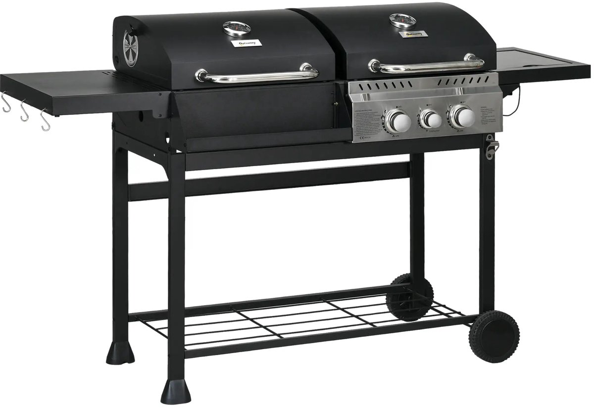 Gas Grill BBQ 161 x 53 x 101 cm