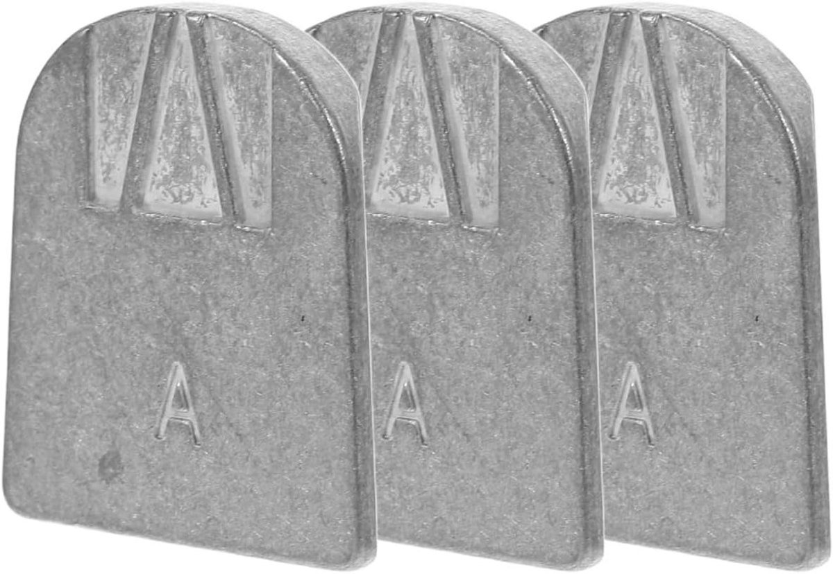 Allecto Premium - Set van 3 spiegelhouders voor auto - Montagebeugels - Binnenonderdelen - Extender voor achteruitkijkspiegel - Grijs - Accessoires voor achteruitkijkspiegel.