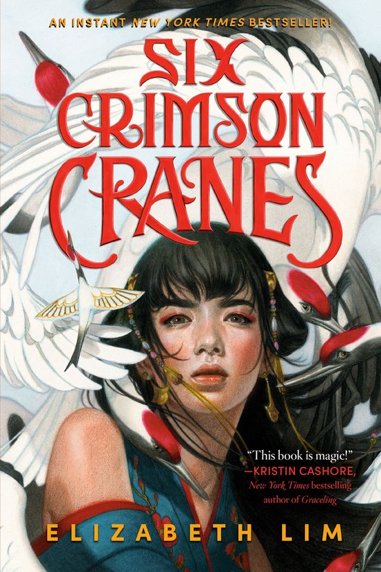 Six Crimson Cranes 1 - Six Crimson Cranes - cover