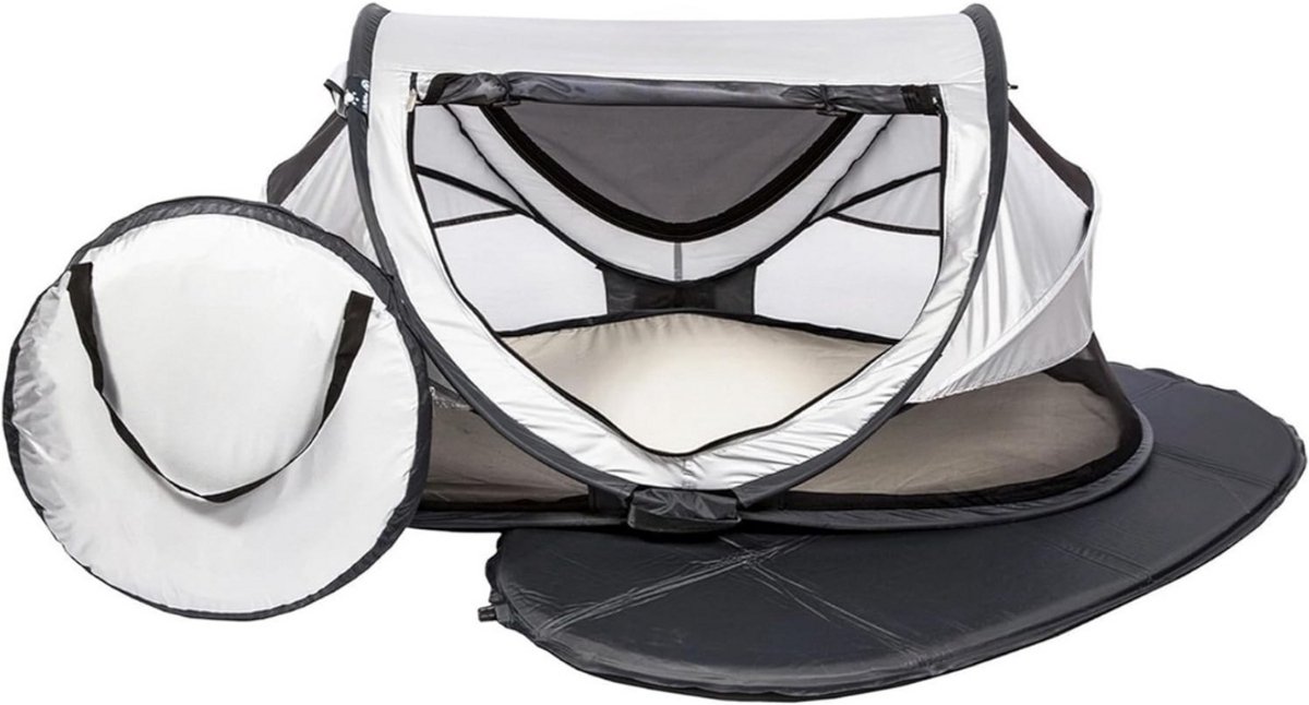 Lexium Strandtent baby - Zomeruitje - Baby zonnescherm - UV bescherming - Pop-up strandtent - Baby strandaccessoire - Vakantie met baby - Stranddag met kinderen - Baby schaduwdoek - Draagbare strandtent - Zonnescherm baby - Zandvrije speelplek - Baby