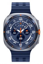 Samsung Galaxy Watch Ultra (2025) - Smartwatch - 47mm - E-simkaart - Titanium Blue + 1 jaar extra garantie