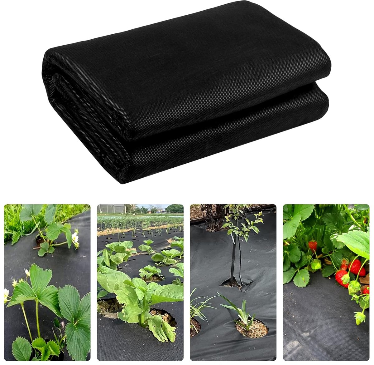 Onkruiddoek tuinvlies - Effectief onkruidbeheer - 1x10M