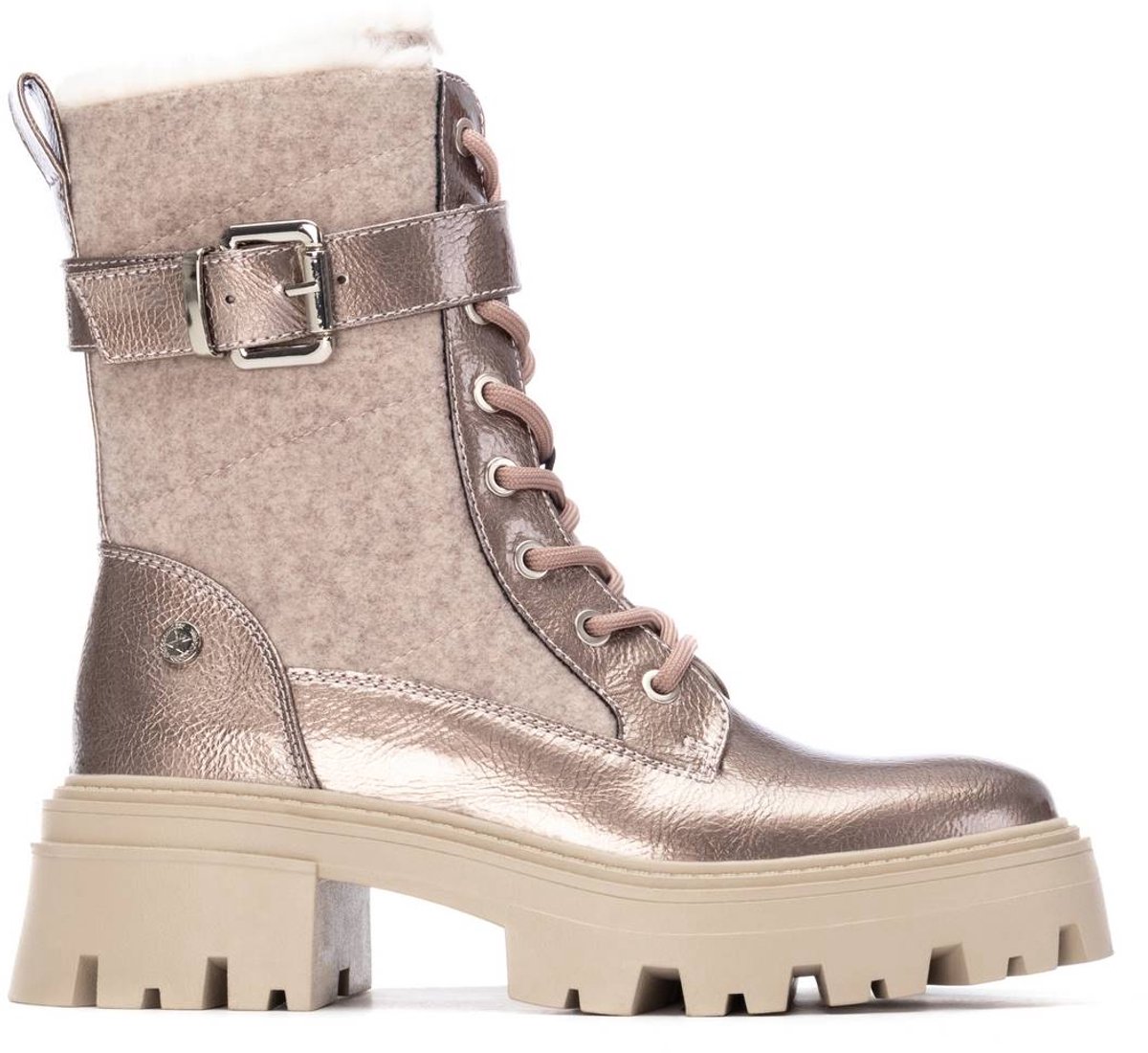 Xti 144669 Booties Beige EU 40 Vrouw