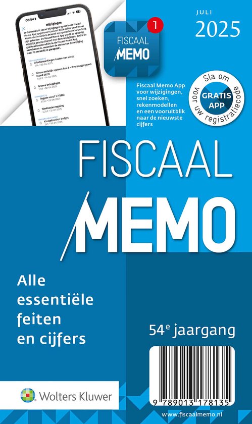 Fiscaal Memo juli 2025 - cover