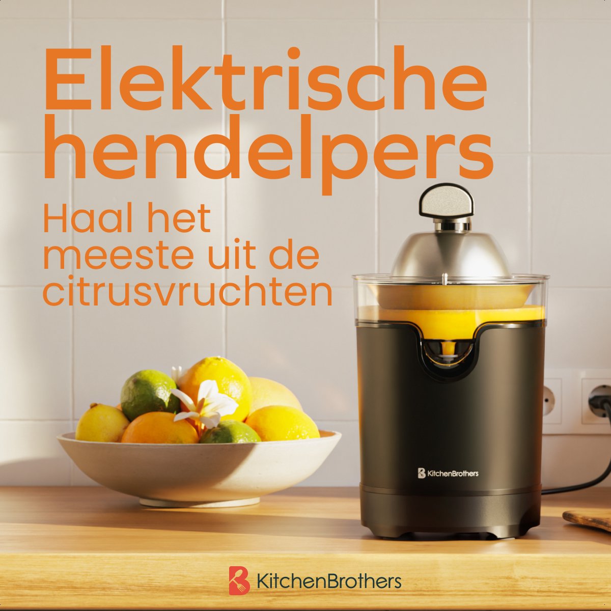 KitchenBrothers - Elektrische Citruspers 350W thumbnail 2