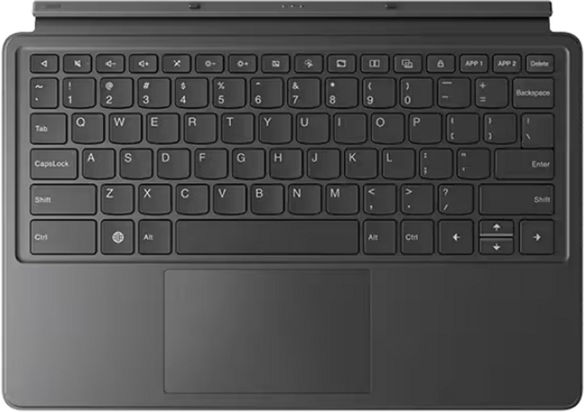 Lenovo Idea Tab Pro Toetsenbord Hoes QWERTY Grijs