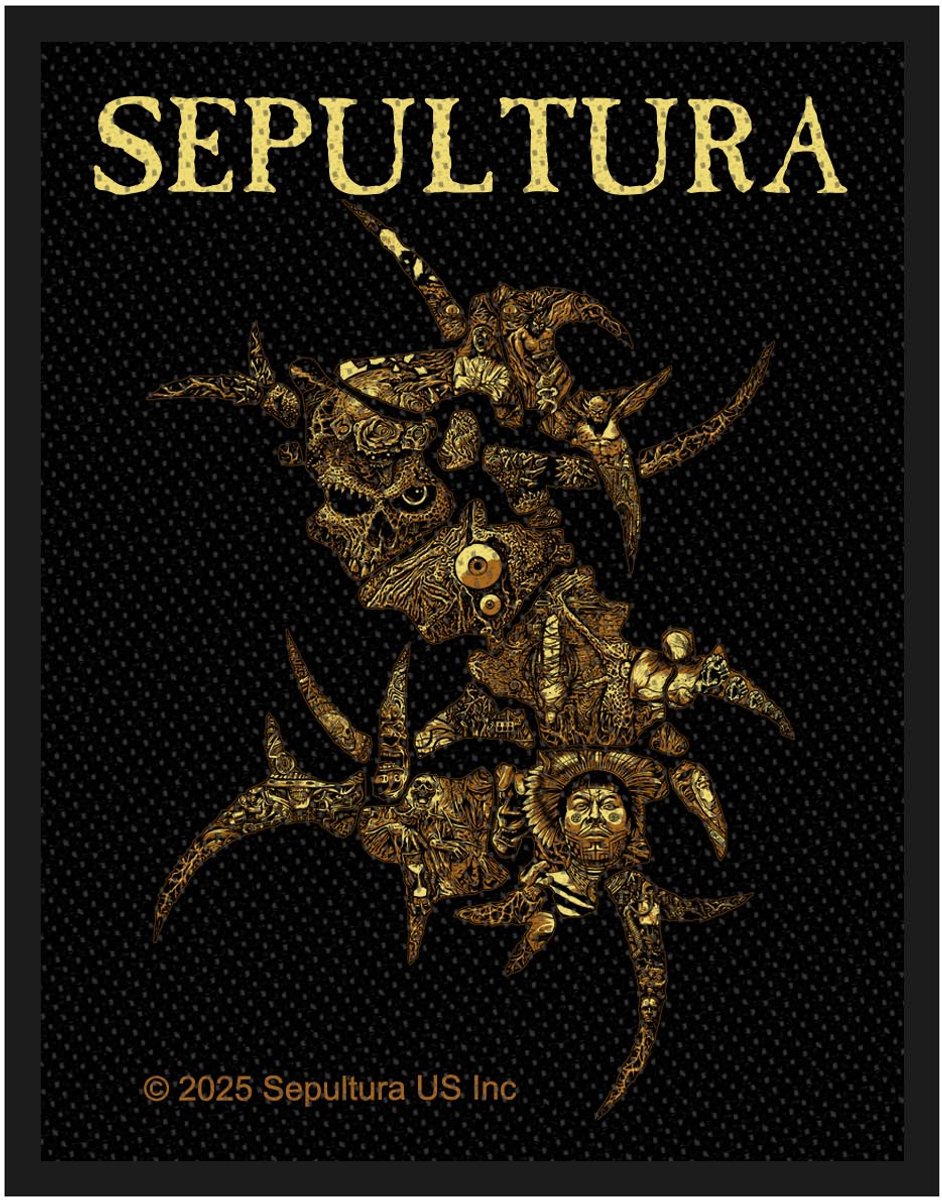Sepultura Discography Unisex Patch - meerkleurig - Standard