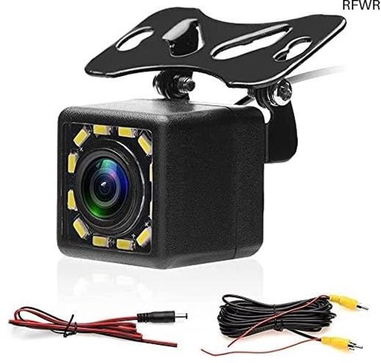 Auto Achteruitrijcamera 170° Hoek Waterdicht 12 LED