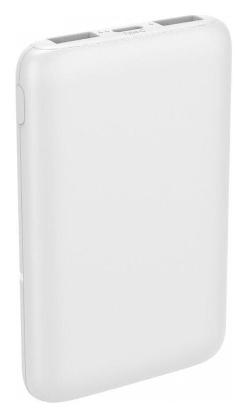Buddi Go 5.000 mAh Powerbank Duo Pack - Reisformaat - Compact - Klein - Ultra Dun - 2.4A USB-C en USB-A - Universele Powerbank Geschikt voor Telefoon & Tablet - Ideaal voor handbagage - Wit