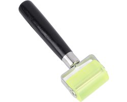 Allecto Premium - Siliconen Naadroller met Gladmakende Handgreep - 2 Inch Breed - Draagbaar - PVC TPO EPDM Dakbedekking - Membraanlassen