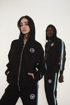Trainingspak |Trainingspak Fleec - Dikke pak Met capuchon- Mannen Trainingspak Compleet Set jas + Broek XS