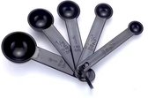 Maatlepel set 5-delig - Maatlepel - Zwart