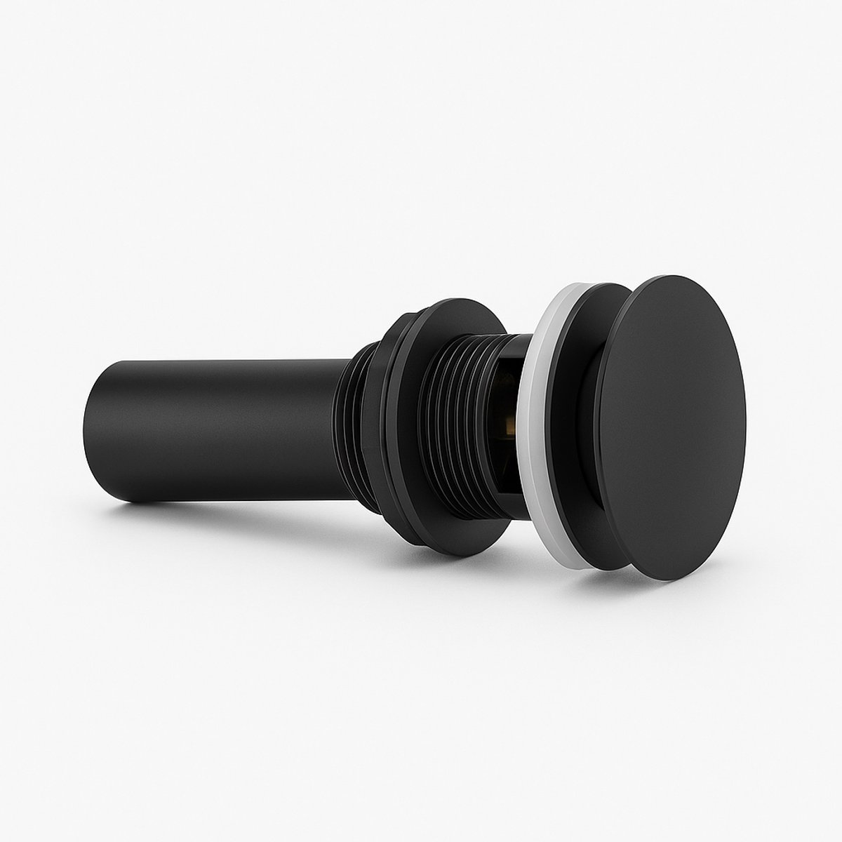 Profielenloods - Afvoerplug pop up - mat zwart