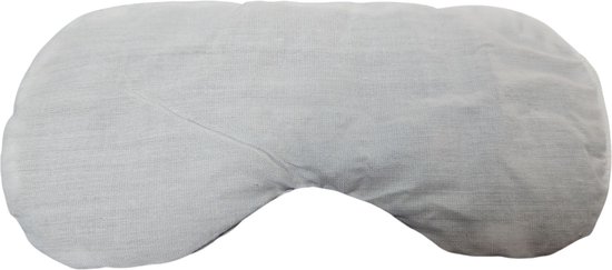 Oogkussen lavendel biologisch gevormd Zwart - 22x10 van Yogi & Yogini — afbeelding 3