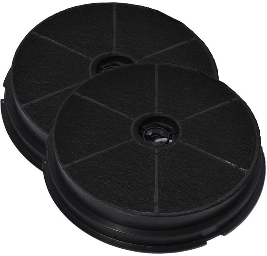 AllSpares Filtre à charbon (2x) adapté à ATAG ACC917/31028 / Etna 34468 / Pelgrim KF67