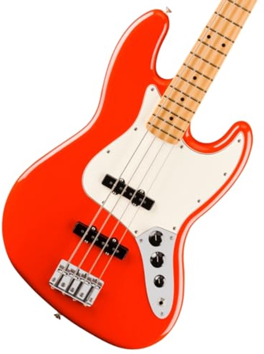 Fender Player II Jazz Bass, Coral Red MN