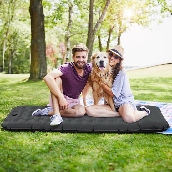 Zelfopblazende slaapmat - ultralicht en compact - ideaal voor camping van Merkloos — afbeelding 5