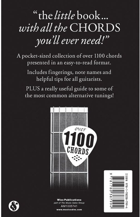 Little Black Book Of Guitar Chords