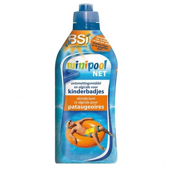 BSI - Mini Pool 1 kg - Zwembad - Onderhoudsproduct zonder chloor voor helder en zuiver water - 1 kg voor 4 000 l