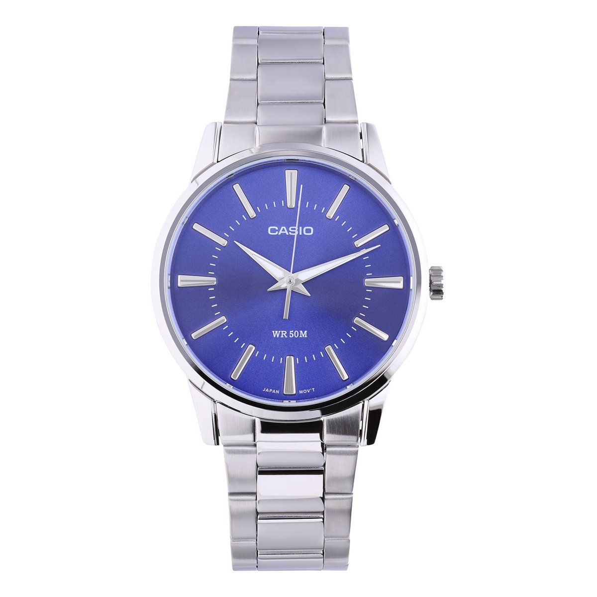 Casio Heren Casio Collection horloge MTP-1303PD-2AVEG - Horloge - Staal - Zilverkleurig - 40 mm