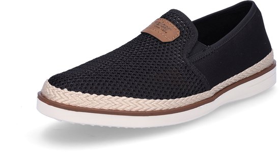Rieker Heren 16563 Slipper, zwart, zwart, zwart, Mogano., 46 EU X-Breed