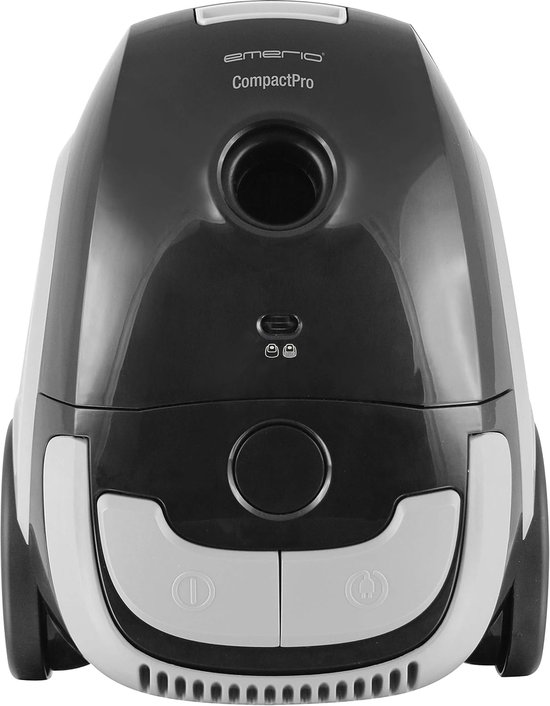 Basics Cilinderstofzuiger, krachtig, compact en licht, zonder zak, voor harde en tapijten, HEPA-filter, 700 W, 2,0 l, EU, zwart/blauw