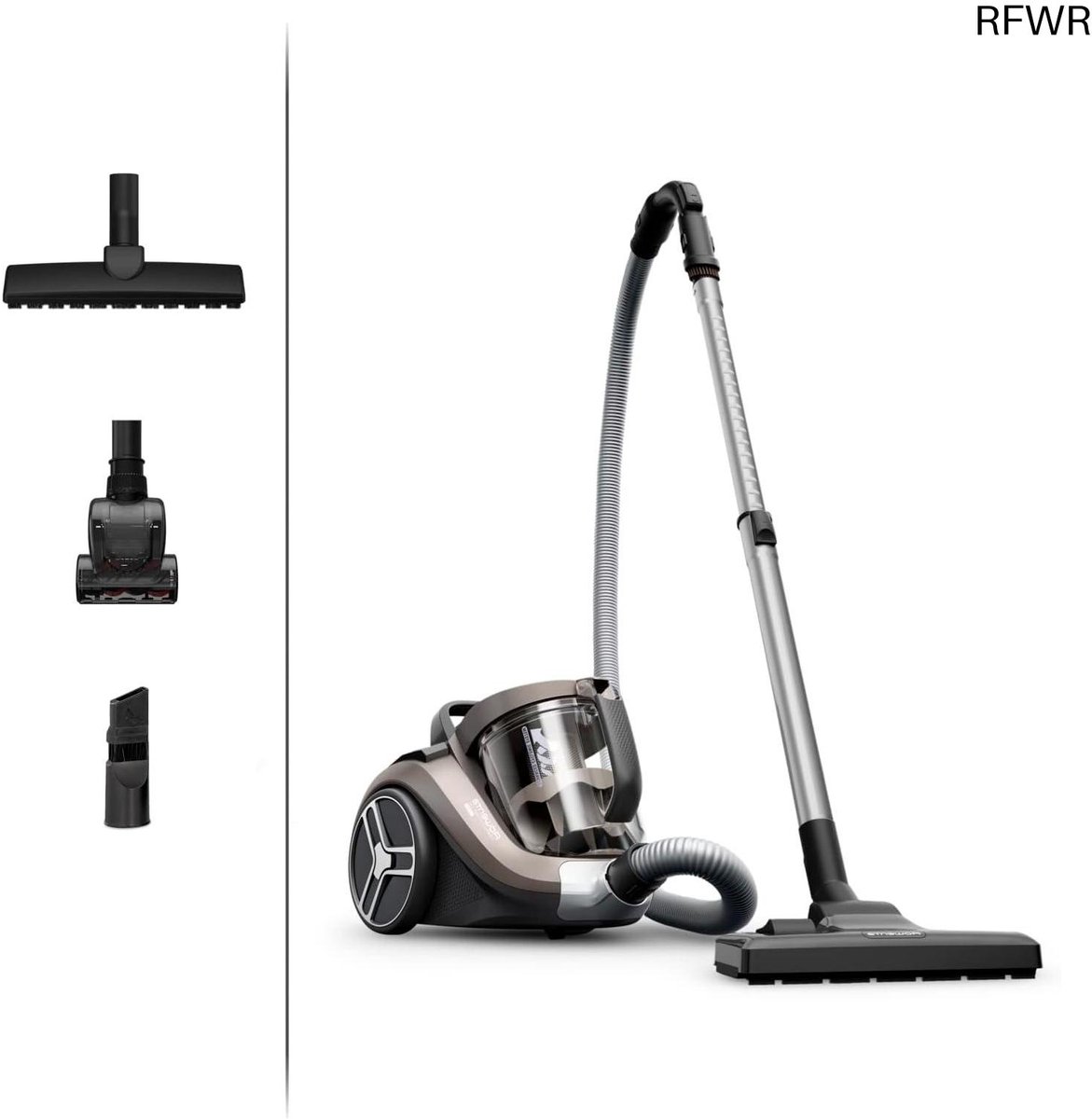 RFWR® Compacte stofzuiger zonder zak met krachtige 900 W motor en geavanceerd filtratiesysteem