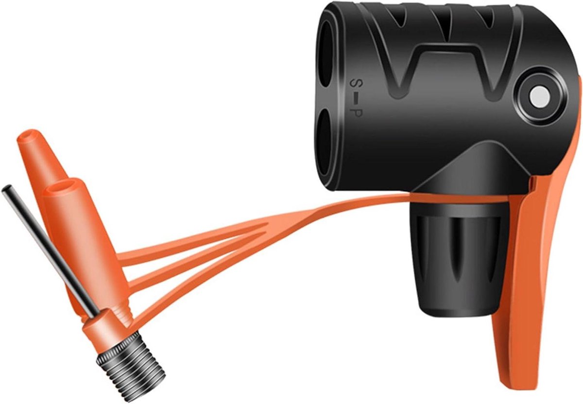 Allecto Plus - Dubbele kop ventieladapter voor fietspomp - Ventieladapter voor fietsen - Fietspomp accessoire met dubbele kop