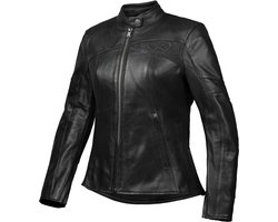 Ixon Cranky Air L Zwart Dames Leren Motorjas - Jas