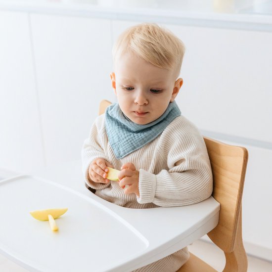 Funnies Hydrofiele Bandana Slabbetjes 10-Pack Milk Coffee - Slabbers - Kwijldoekjes - Baby Slab - Spuugdoek - 100% Katoen - Zacht - Ademend - Baby Accessoires - Voeden - Kwijlen - Newborn - Set van 10 Stuks - Wasbaar - Unisex — afbeelding 5