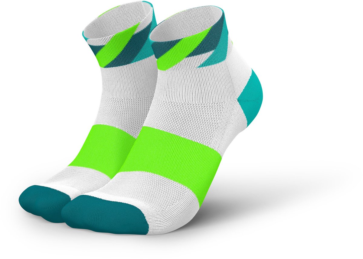 INCYLENCE RUNNING LC LOOPS - WHITE GREEN - 39-42