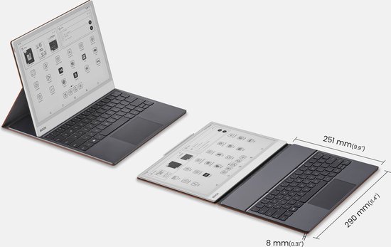 Boox Note Max/Tab X C Magnetische Keyboard Hoes - met trackpad van BOOX — afbeelding 5