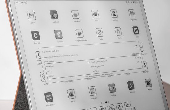 Boox Note Max/Tab X C Magnetische Keyboard Hoes - met trackpad van BOOX — afbeelding 3