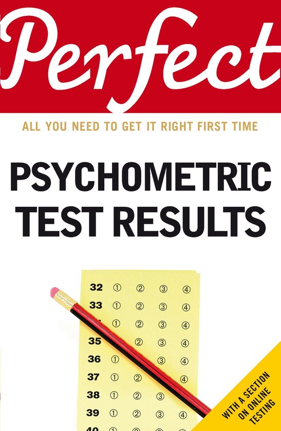Perfect Psychometric Test Results - cover