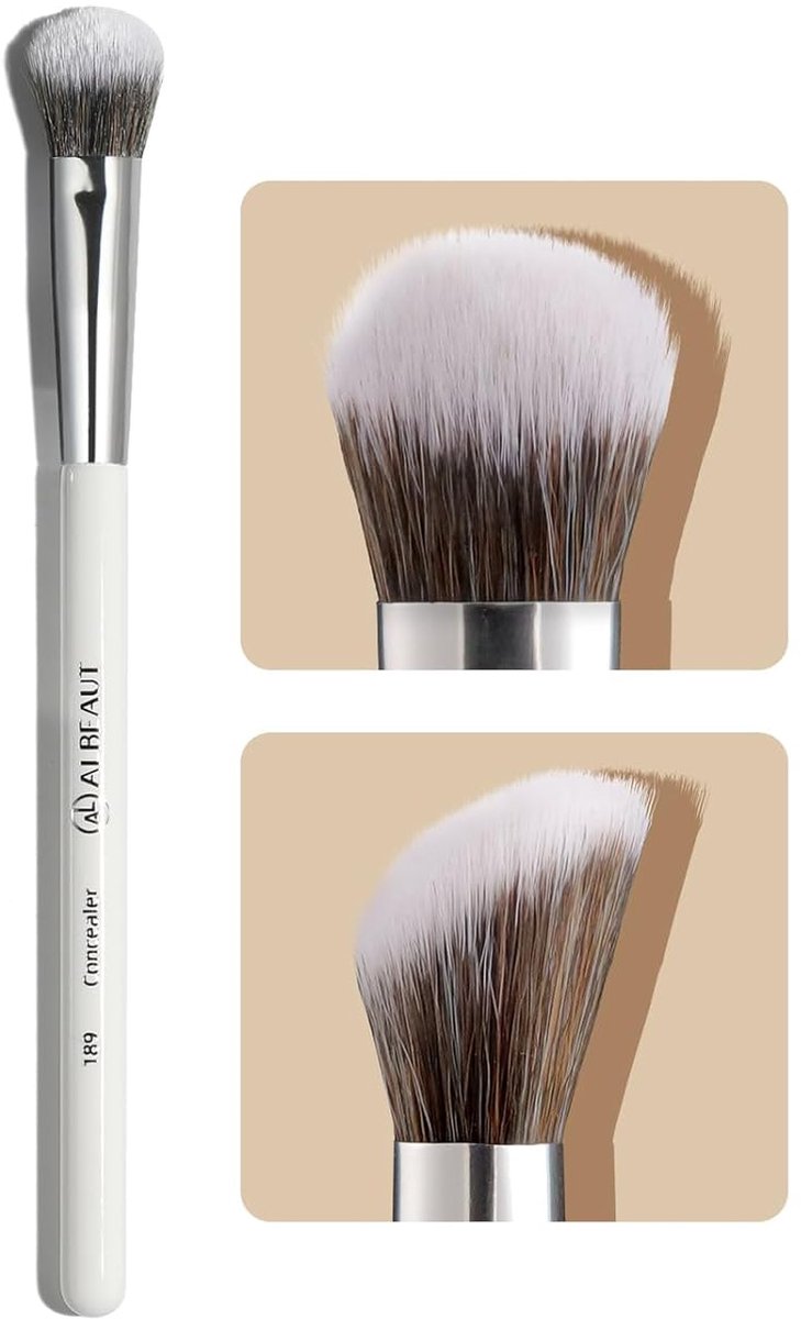 Concealer Borstel - Schuin Zacht - Oogschaduw Tool - 1 stuk