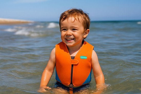 Gilet de sauvetage Waimea - 3-6 ans - orange fluo