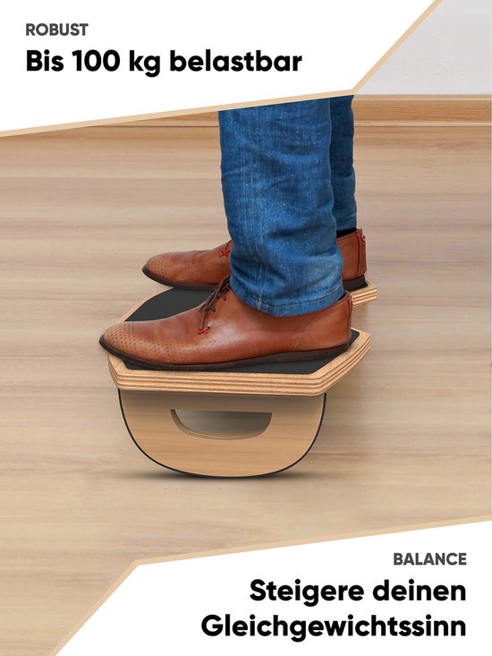 UNITURE® Houten voetensteun - Prüfengel