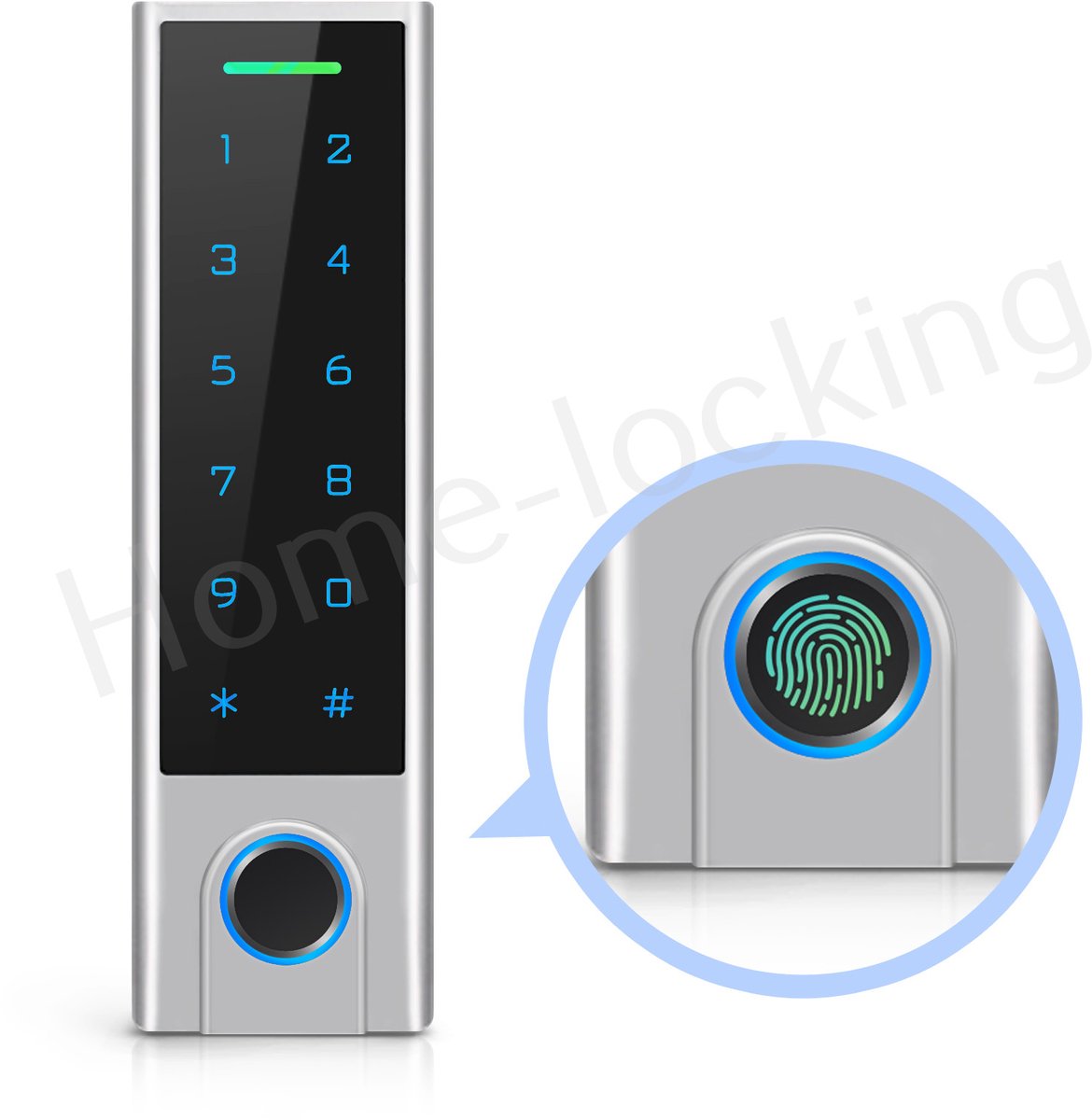 De Bruyne Freddy T-1142 Vingerafdruk Bluetooth Toegangscontrole - afbeelding 2