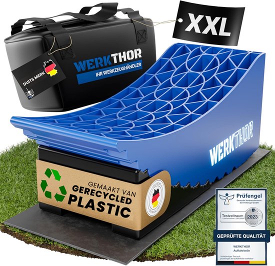 XPOtool Set Van 2 Heavy Duty Oprijplaten Tot 5 Ton, Gemaakt Kunststof Voor Auto S En Voertuigen 1512273915