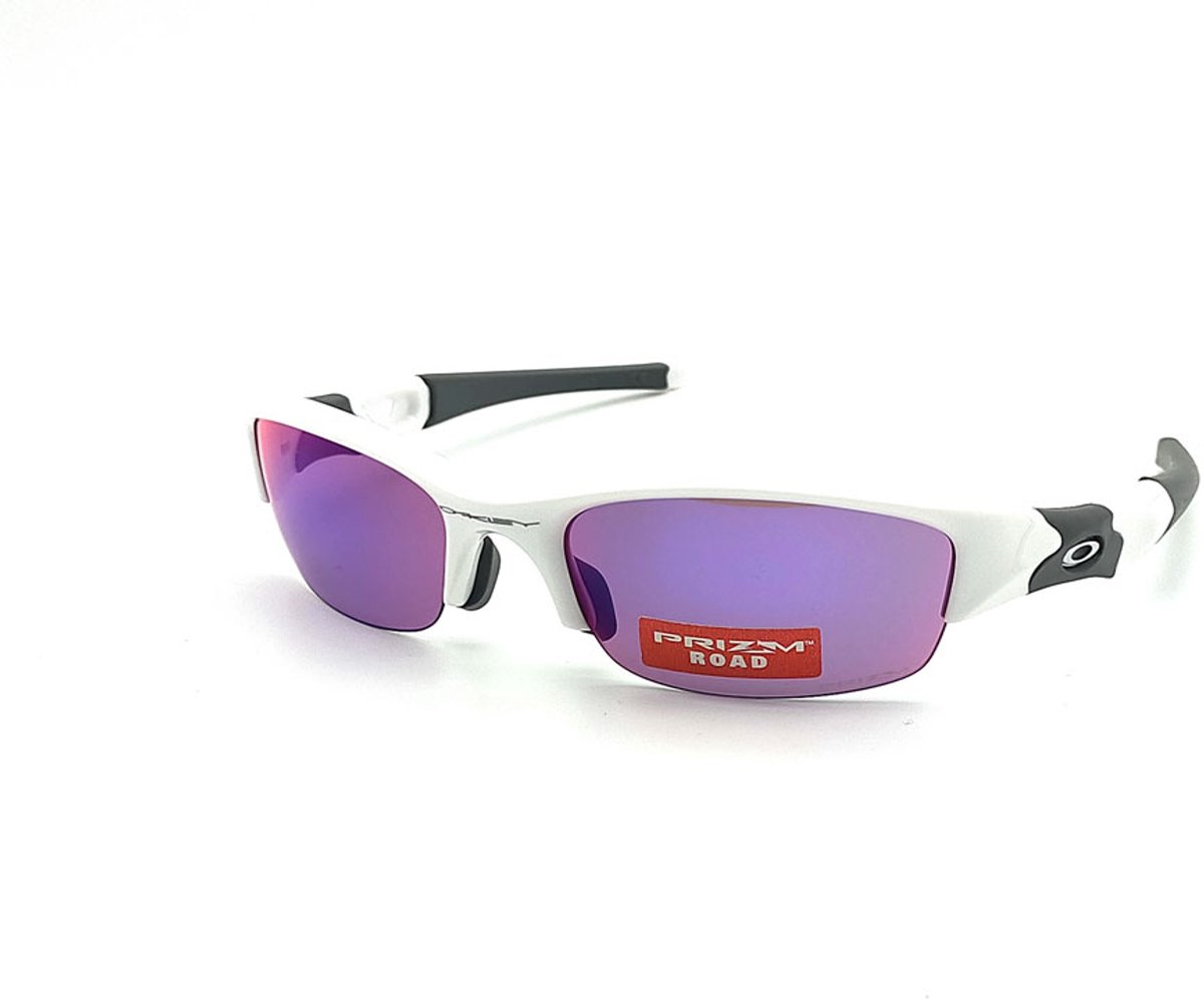OAKLEY FLAK JACKET – POLISHED PRIZM ROAD Wit