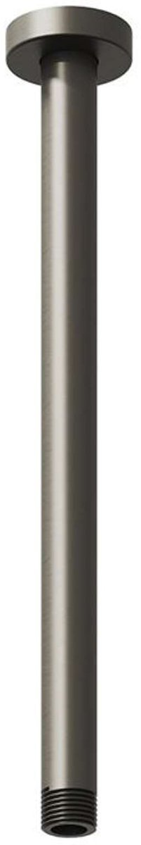 Ravak Douches - Doucheuitloop voor plafond, 30 cm, geborsteld grafiet X07P701