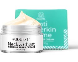 BeautyVlijt - Anti Onderkin Crème - Voor een Strakke Huid - Rimpels Verwijderen - Anti Rimpel Crème - Dubbele Kin Verwijderaar - Onderkin Afslanker - Verwijdert Rimpelende Borst - Skincare - Natuurlijke Ingrediënten - Bewezen Effectief - Anti Aging