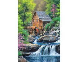 XIATIAN Diamond Painting Pictures for Adults, Pictures for Kids, 5D Diamond Painting Landscape DIY Crystal Art Embroidery Cross Stitch Wall Decoration Picture Set 30