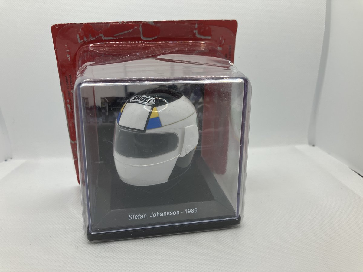 Spark Models: Helm - F1 - Stefan Johansson - 1986 - 1:5