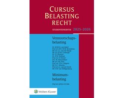 Cursus belastingrecht Vennootschapsbelasting 2025-2026