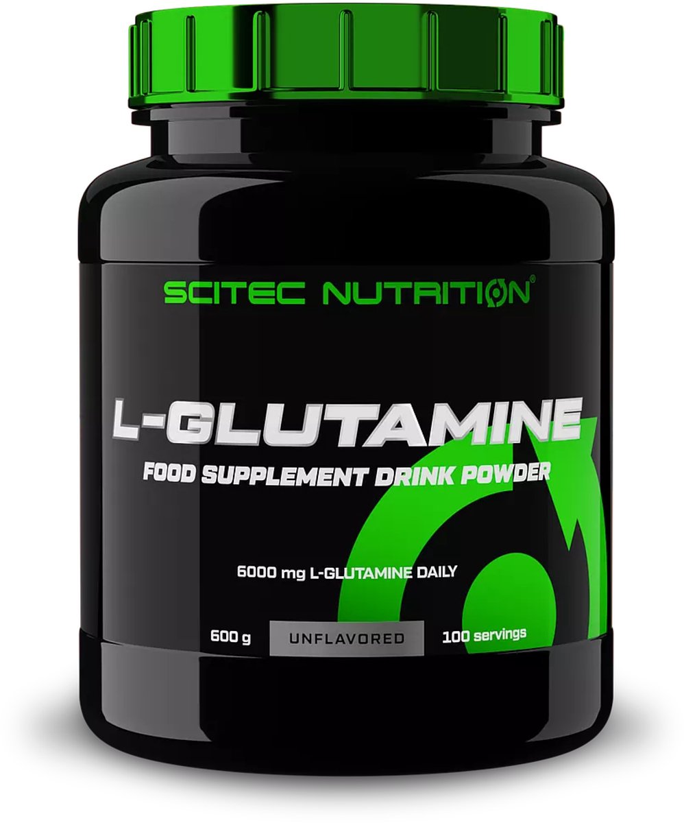 Scitec Nutrition® - L-Glutamine (600 gram) - 100 doseringen - glutamine poeder - aminozuren - sportsupplement
