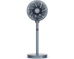 Thuys – Turbo Swift Silence QV5041F0 Staande Ventilator – 18 Snelheden – Zwenkfunctie – 12 – Uurs Timer – Extreem Stil – Blauw