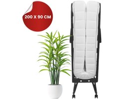 Troonz® Logeerbed Verona 90x200 cm – Eenpersoons Vouwbed incl. Matras