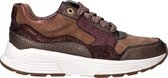 Xsensible Golden Gate Lady Sneakers - Leer - Dames - Bruin - Maat 40